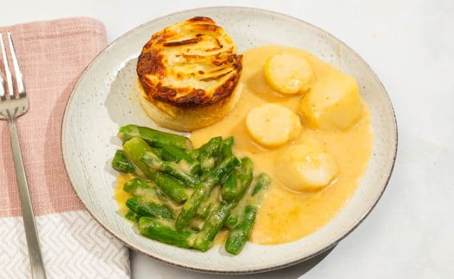 Bacon Cream Scallops